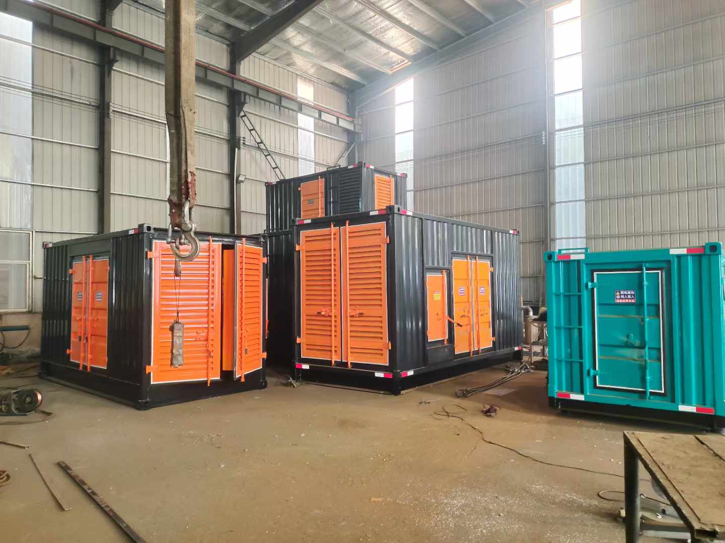 静宁500kw柴油发电机组可以带动多少功率设备？